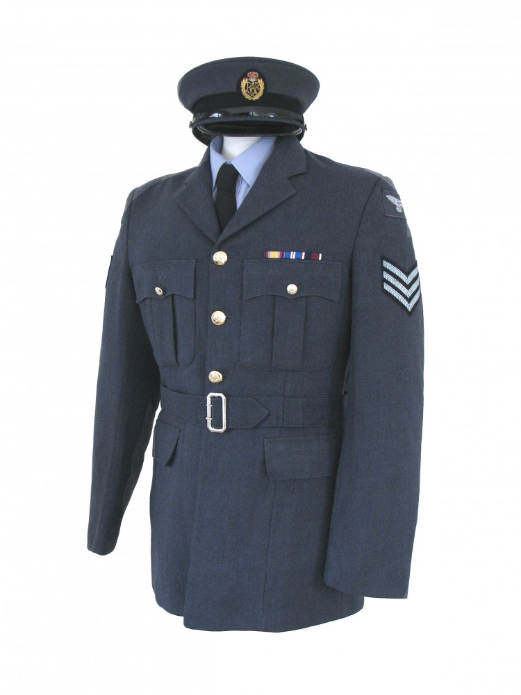 Men's 1940s Wartime RAF Uniform Jacket Chest 40" Image